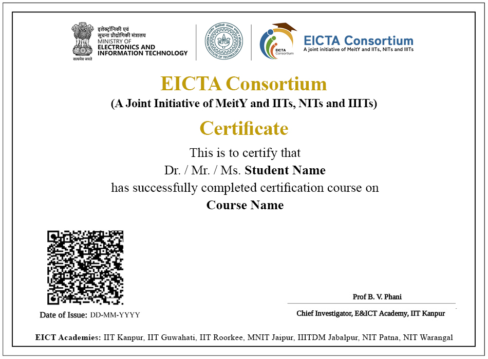 Course Completion Certificate
